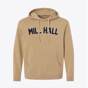 Mill Hall Pennsylvania Classic Curve Pigment-Dyed Hoodie