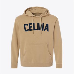 Celina Tennessee Classic Curve Pigment-Dyed Hoodie
