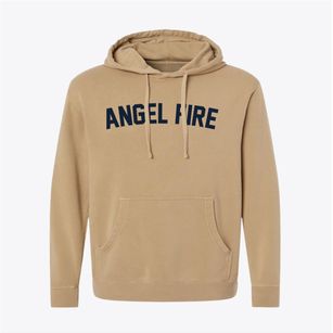 Angel Fire New Mexico Classic Curve Pigment-Dyed Hoodie