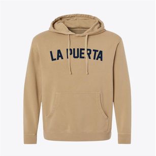 La Puerta Texas Classic Curve Pigment-Dyed Hoodie