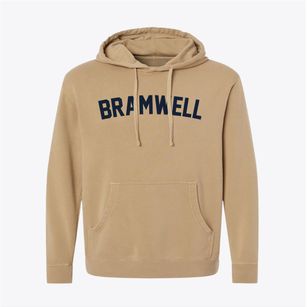 Bramwell West Virginia Classic Curve Pigment-Dyed Hoodie