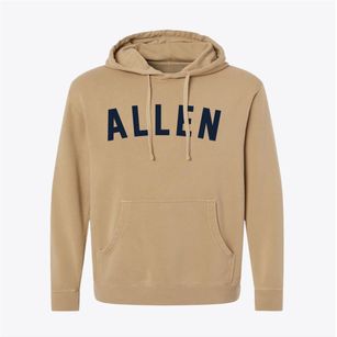 Allen Texas Classic Curve Pigment-Dyed Hoodie