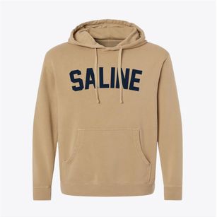 Saline Louisiana Classic Curve Pigment-Dyed Hoodie