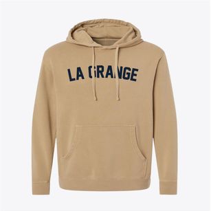 La Grange New York Classic Curve Pigment-Dyed Hoodie
