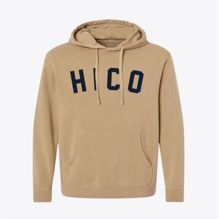 Hico West Virginia Classic Curve Pigment-Dyed Hoodie