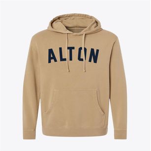 Alton Utah Classic Curve Pigment-Dyed Hoodie