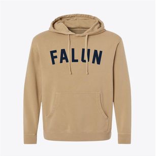 Falun Kansas Classic Curve Pigment-Dyed Hoodie