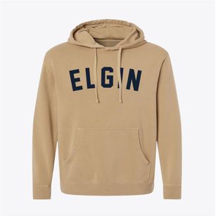 Elgin Kansas Classic Curve Pigment-Dyed Hoodie