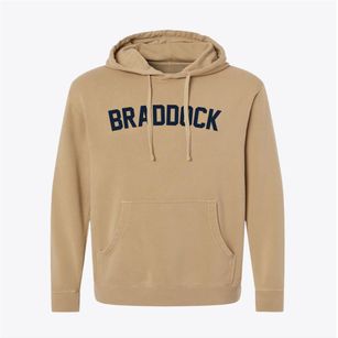 Braddock North Dakota Classic Curve Pigment-Dyed Hoodie