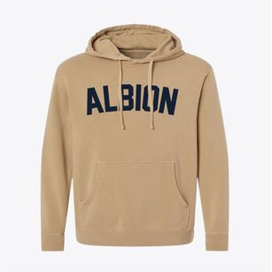 Albion New York Classic Curve Pigment-Dyed Hoodie