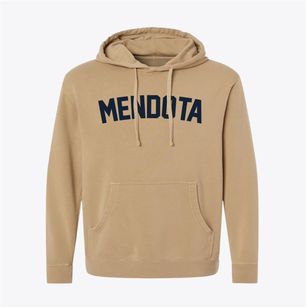 Mendota Illinois Classic Curve Pigment-Dyed Hoodie