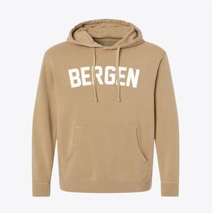 Bergen New York Classic Curve Pigment-Dyed Hoodie