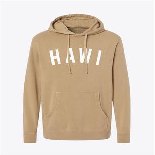 Hawi Hawaii Classic Curve Pigment-Dyed Hoodie