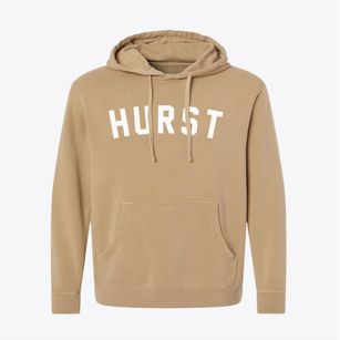 Hurst Illinois Classic Curve Pigment-Dyed Hoodie