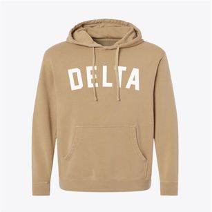 Delta Pennsylvania Classic Curve Pigment-Dyed Hoodie