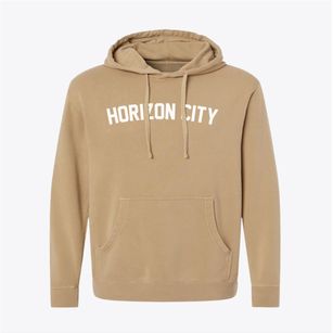 Horizon City Texas Classic Curve Pigment-Dyed Hoodie
