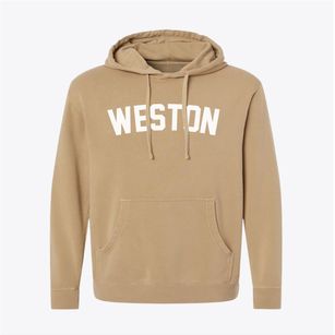 Weston Maine Classic Curve Pigment-Dyed Hoodie