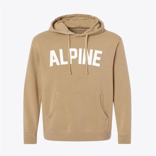 Alpine Arizona Classic Curve Pigment-Dyed Hoodie