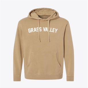 Grass Valley California Classic Curve Pigment-Dyed Hoodie