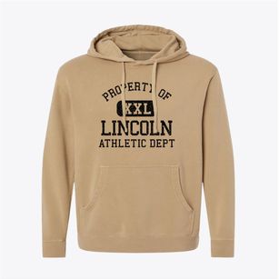 Lincoln California Athletic Dept Pigment-Dyed Hoodie