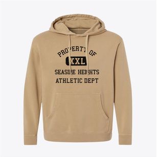 Seaside Heights New Jersey Athletic Dept Pigment-Dyed Hoodie