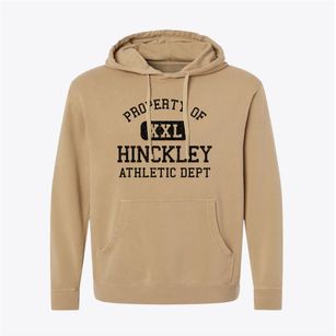 Hinckley Minnesota Athletic Dept Pigment-Dyed Hoodie