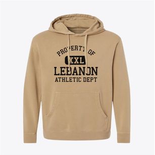 Lebanon Wisconsin Athletic Dept Pigment-Dyed Hoodie