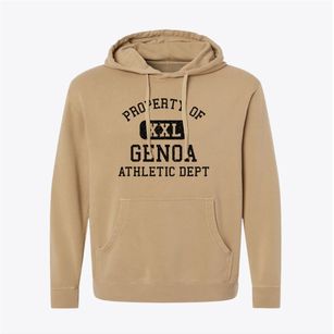 Genoa Nebraska Athletic Dept Pigment-Dyed Hoodie