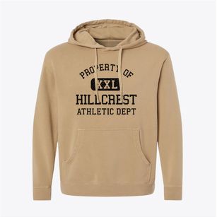 Hillcrest Texas Athletic Dept Pigment-Dyed Hoodie