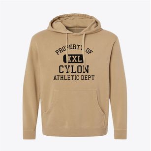 Cylon Wisconsin Athletic Dept Pigment-Dyed Hoodie