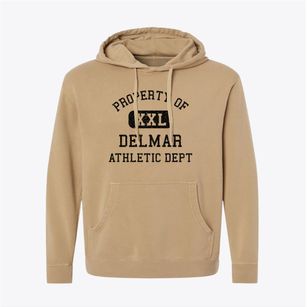 Delmar Iowa Athletic Dept Pigment-Dyed Hoodie