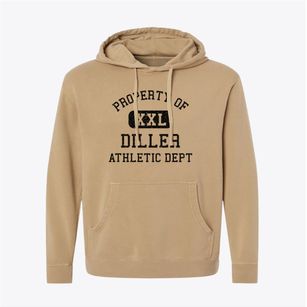 Diller Nebraska Athletic Dept Pigment-Dyed Hoodie
