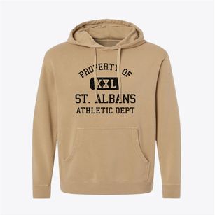 St. Albans West Virginia Athletic Dept Pigment-Dyed Hoodie