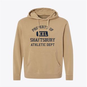 Shaftsbury Vermont Athletic Dept Pigment-Dyed Hoodie