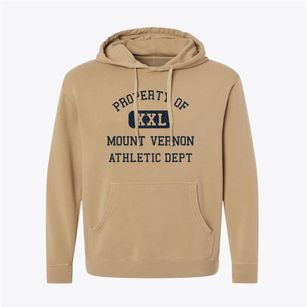 Mount Vernon New York Athletic Dept Pigment-Dyed Hoodie