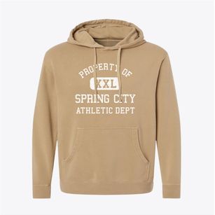 Spring City Pennsylvania Athletic Dept Pigment-Dyed Hoodie