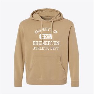 Bremerton Washington Athletic Dept Pigment-Dyed Hoodie