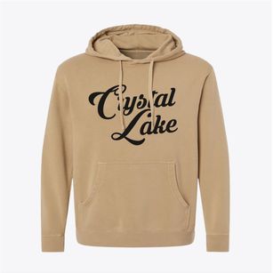 Crystal Lake Florida Vintage Team Pigment-Dyed Hoodie