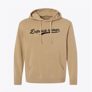 Defuniak Springs Florida Vintage Team Pigment-Dyed Hoodie