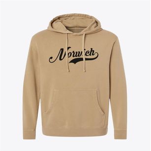 Norwich Connecticut Vintage Team Pigment-Dyed Hoodie
