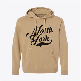 North York Pennsylvania Vintage Team Pigment-Dyed Hoodie