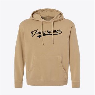 Valley Springs South Dakota Vintage Team Pigment-Dyed Hoodie