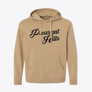 Pleasant Hills Ohio Vintage Team Pigment-Dyed Hoodie