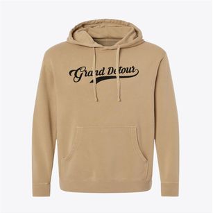 Grand Detour Illinois Vintage Team Pigment-Dyed Hoodie