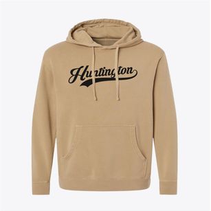 Huntington Virginia Vintage Team Pigment-Dyed Hoodie
