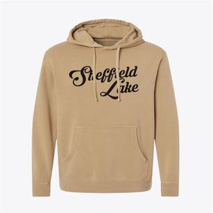 Sheffield Lake Ohio Vintage Team Pigment-Dyed Hoodie