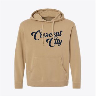 Crescent City California Vintage Team Pigment-Dyed Hoodie