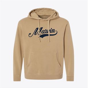 Marvin North Carolina Vintage Team Pigment-Dyed Hoodie