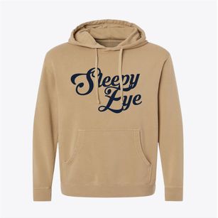 Sleepy Eye Minnesota Vintage Team Pigment-Dyed Hoodie