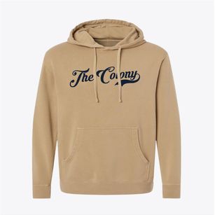 The Colony Texas Vintage Team Pigment-Dyed Hoodie